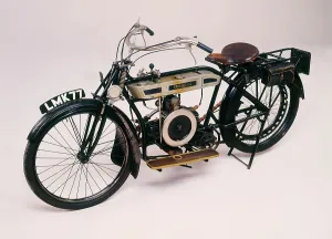 1913 Prints: 1913 Douglas motorcycle