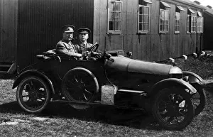 1914 Alldays cyclecar Staff car during first World War. Creator: Unknown 1914 Alldays cyclecar Staff car during first World War. Creator: Unknown