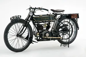 1913 Prints: 1914 Royal Enfield 3hp motorcycle