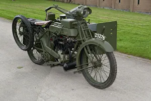 1917 Vickers Clyno Combination