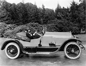 Roadster Prints: 1918 Stutz Bearcat. Creator: Unknown