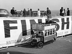 Brighton Prints: 1919 K type AEC miniature bus, 1964