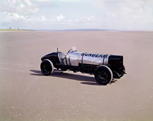 Campbell Prints: A 1920 350hp Sunbeam, Pendine Sands, Wales