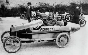 1920 Gallery: 1920 Peugeot Bebe at Brooklands. Creator: Unknown