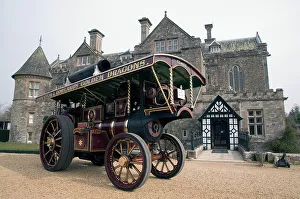 Showman Prints: 1921 Burrell Earl Beatty Showman'sTraction engine