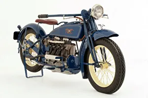 1923 Prints: 1923 Ace motorcycle