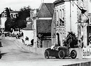 Segrave Prints: 1923 French Grand Prix, Henry Segrave in Sunbeam