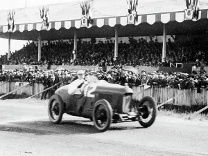 Track Prints: 1923 French Grand Prix, Henry Segrave in Sunbeam
