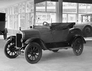 Beaulieu Collection: 1923 Hillman 10.5 hp 2 seater tourer in Montagu Motor Museum. Creator: Unknown