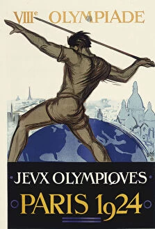 Art Deco Gallery: The 1924 Summer Olympics in Paris, 1924. Creator: Orsi (1889-1947)