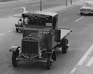 Electric Gallery: 1924 Tilling - Stevens petrol electric hybrid truck. Creator: Unknown