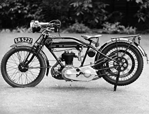 John Kemp Starley Prints: 1926 Ariel motorbike