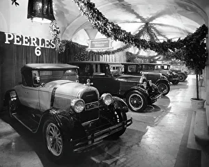 Peerless Prints: 1926 Peerless cars on display at Motor show