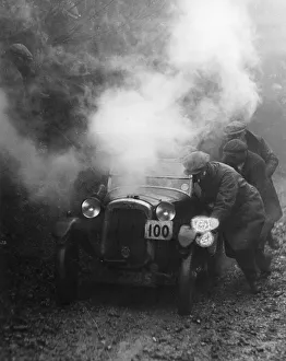 Muddy Prints: 1928 Austin 7 Gordon England cup at the Exeter trial, (c1928?)