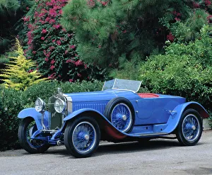 Roadster Prints: 1928 Hispano Suiza 45 model 9