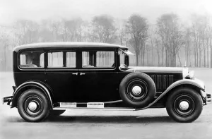 Audi Prints: 1929 Audi 100hp Limousine. Creator: Unknown