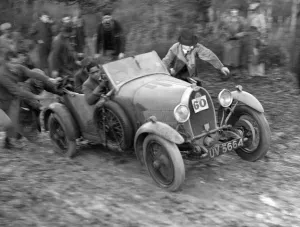 1929 Bugatti Type 40 open 4-seater Grand Sport taking part in the Inter-Varsity Trial, 1930