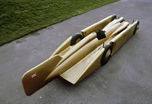 World Collection: 1929 Golden Arrow rear view from above. Creator: Unknown