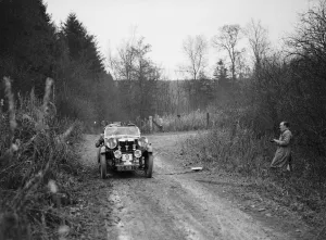 Challenge Prints: 1929 MG M type competing in the Great West Motor Club Thatcher Trophy