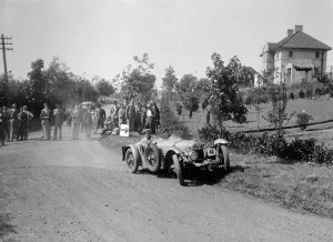 Chalfont St Peter Prints: 1929 Rally, Bugatti Owners Club Hill Climb, Chalfont St Peter, Buckinghamshire, 1935