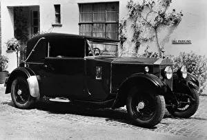 Drophead Coupe Gallery: 1929 Rolls - Royce 20hp with Harrington body. Creator: Unknown