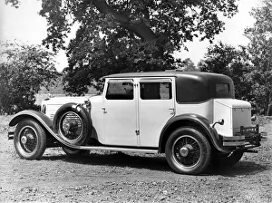 1929 Stutz Straight 8 saloon with coachwork by Weymann. Creator: Unknown 1929 Stutz Straight 8 saloon with coachwork by Weymann. Creator: Unknown