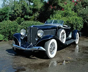 Speedster Prints: 1930 Auburn 12cylinder