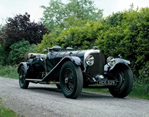 Bentley Prints: A 1930 Bentley 8 Litre Sports Tourer