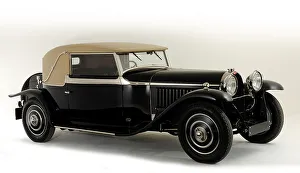 Bugatti Prints: 1930 Bugatti Type 46 Faux