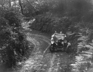 1930 Frazer-Nash Interceptor taking part in a motoring trial, 1930s. Artist: Bill Brunell