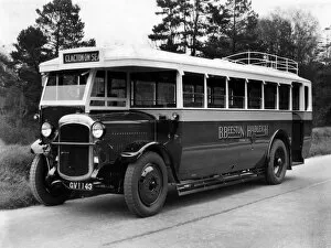 Thornycroft Gallery: 1930 Thornycroft 31 seater bus. Creator: Unknown