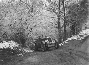 1930 Wolseley Hornet McEvoy Special taking part in a motoring trial, late 1930s. Artist
