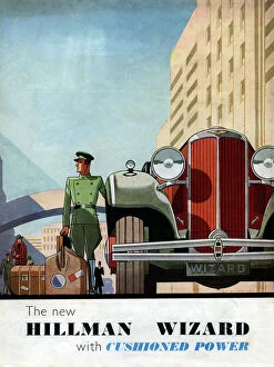 Art And Advertising Collection: 1932 Hillman Wizard. Creator: Unknown
