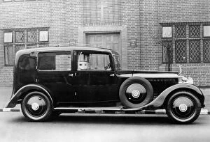 1932 Rolls Royce Phantom II hearse by J.C. Clark. Creator: Unknown