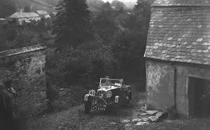 1932 Wolseley Hornet of N Tracey competing in the JCC Lynton Trial, 1932. Artist: Bill Brunell