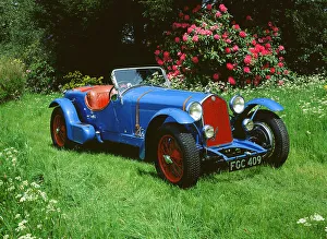 Red Leather Prints: 1933 Alfa Romeo 8c 2300
