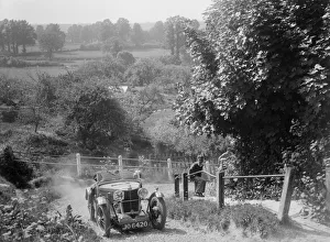 1933 MG J2 Standard taking part in a West Hants Light Car Club Trial, Ibberton Hill, Dorset, 1930s