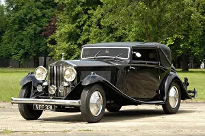 1933 Prints: 1933 Rolls Royce Phantom 2 Continental