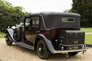 1933 Rolls Royce Phantom II Sedanca de Ville by Barker. Creator: Unknown