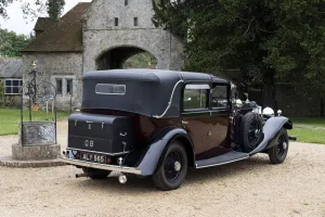 1933 Rolls Royce Phantom II Sedanca de Ville by Barker. Creator: Unknown