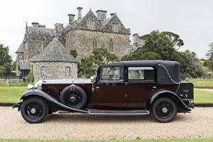 1933 Rolls Royce Phantom II Sedanca de Ville by Barker. Creator: Unknown