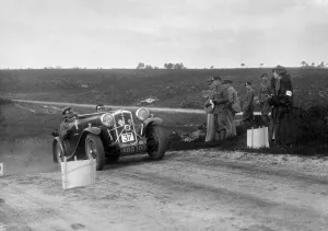 1933 Wolseley Hornet Special competing in a motoring trial, Bagshot Heath, Surrey, 1930s