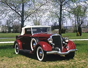 Motor Vehicle Prints: 1934 Dodge Convertible coupe. Creator: Unknown
