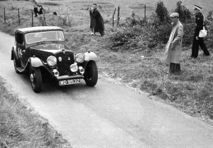 1934 Skinner Special at B. A. R. C. Brunton Hill Climb 1952. Creator: Unknown