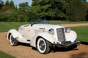 Auburn Prints: 1935 Auburn 851 Speedster