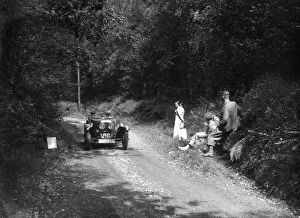 Frazer Nash Tt Prints: 1935 Frazer-Nash TT replica taking part in a motoring trial