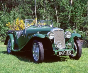 2 Seater Prints: 1935 Hillman Aero Minx