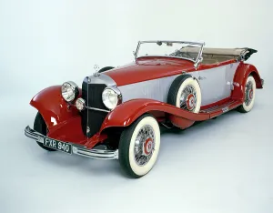 White Walled Tyre Prints: 1935 Mercedes Benz 500K