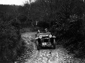 Trials Prints: 1935 MG PB Cream Cracker Ex works trials car C. A. N. May. Creator: Unknown