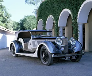 Front Three Quarters Prints: 1936 Alvis speed 25